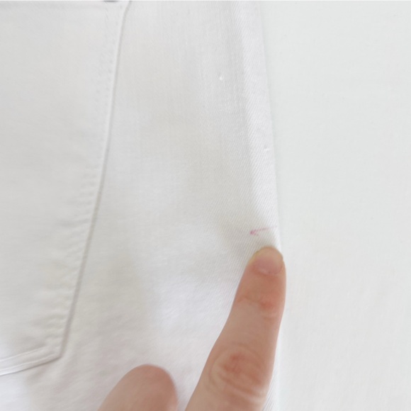 Judy Blue White Mid Rise Tummy Control Frayed Cuffed Denim Shorts XL JB1588 New - Picture 11 of 12